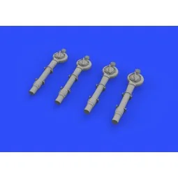 B-24 turbochargers f.Eduard, Hasegawa, 1/72 - Eduard Accessories 67... 2
