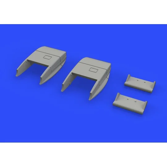 Spitfire mk.VIII/IX/XVI radiator fairing for Eduard, 1/72 - Eduard ...