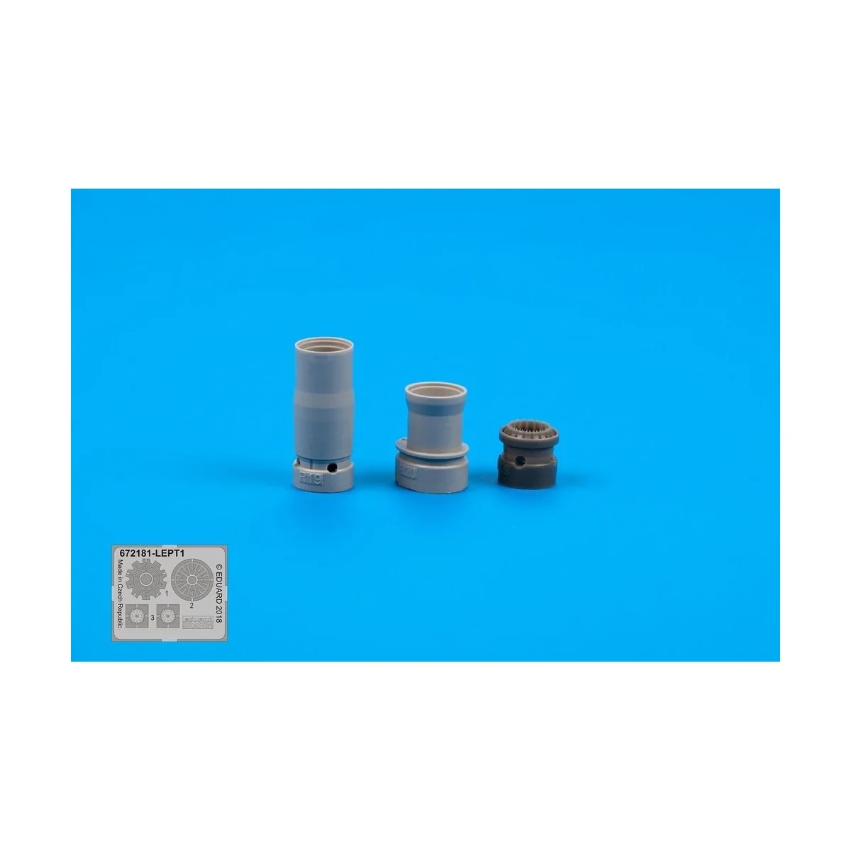 MiG-21MF exhaust nozzle for Eduard, 1/72 - Eduard Accessories 672181