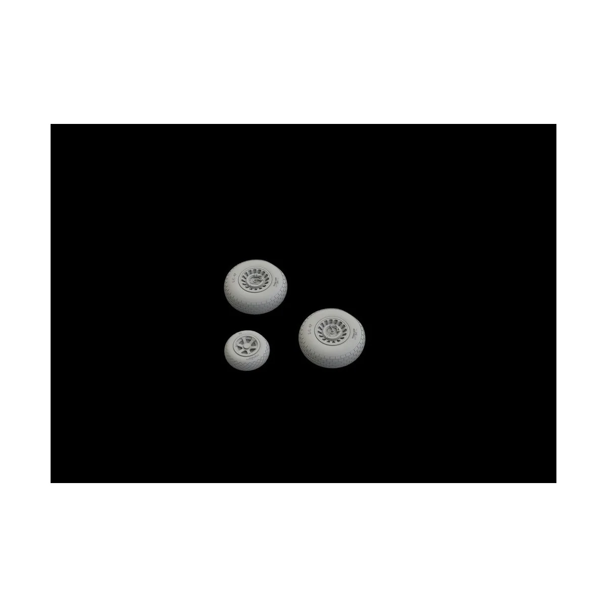 B-26 Marauder wheels for Eduard/Hasegawa, 1/72 - Eduard Accessories...