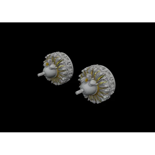 B-26 Marauder engines for Eduard/Hasegawa, 1/72 - Eduard Accessorie...