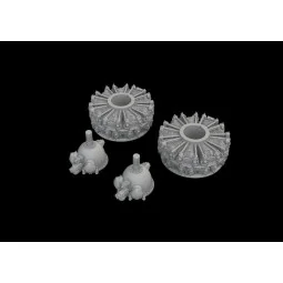 B-26 Marauder engines for Eduard/Hasegawa, 1/72 - Eduard Accessorie... 2
