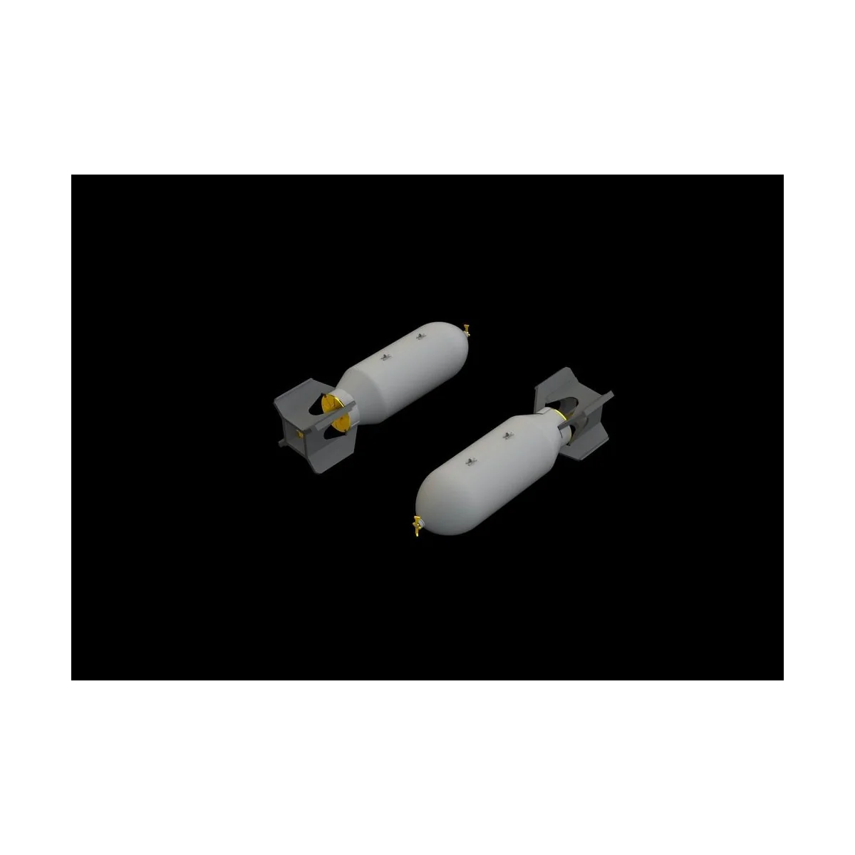 US 1000lb bombs, 1/72 - Eduard Accessories 672244
