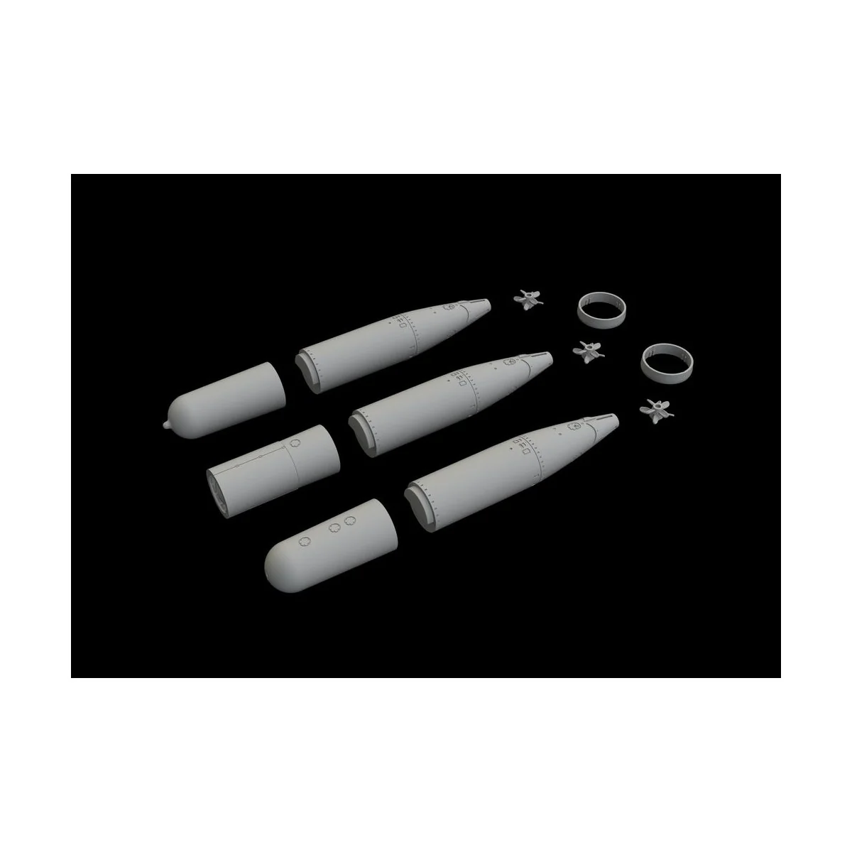 US torpedo Mk.13, 1/72 - Eduard Accessories 672245
