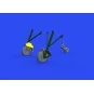 Z-37A wheels for Eduard, 1/72 - Eduard Accessories 672247