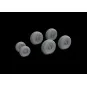 C-130 wheels 1/72 for ZVEZDA, 1/72 - Eduard Accessories 672263