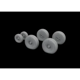 C-130 wheels 1/72 for ZVEZDA, 1/72 - Eduard Accessories 672263 2