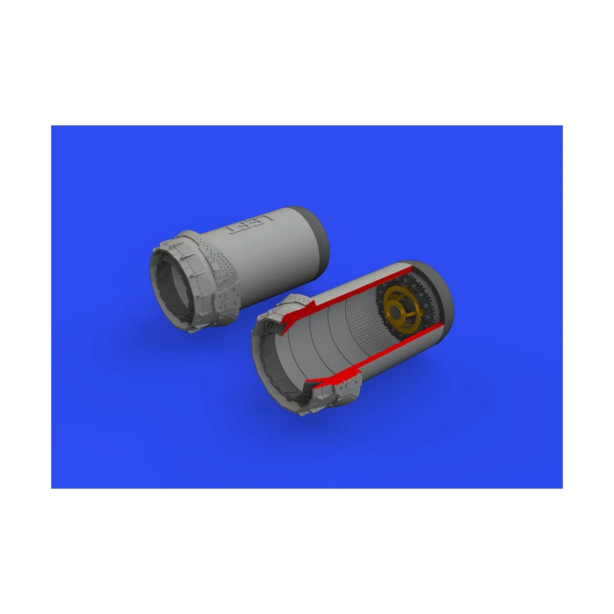 Tornado GR.1 exhaust nozzles 1/72 for EDUARD/REVELL, 1/72 - Eduard ...