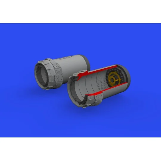 Tornado GR.1 exhaust nozzles 1/72 for EDUARD/REVELL, 1/72 - Eduard ...