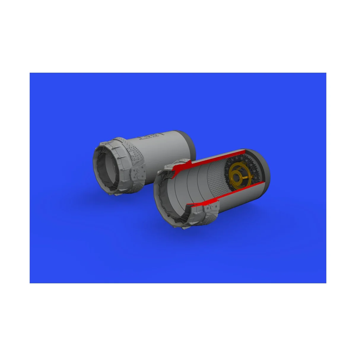 Tornado GR.1 exhaust nozzles 1/72 for EDUARD/REVELL, 1/72 - Eduard ...
