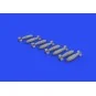 British 1000lb retarded bombs, 1/72 - Eduard Accessories 672277