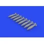 British 1000lb retarded bombs w-960 fuse for, 1/72 - Eduard Accesso...