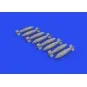 British 1000lb retarded bombs w-960 fuse for, 1/72 - Eduard Accesso...