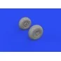 P-51B/C wheels diamond tread for ARMA HOBBY, 1/72 - Eduard Accessor...
