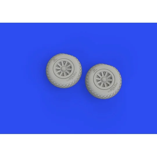 P-51B/C wheels diamond tread for ARMA HOBBY, 1/72 - Eduard Accessor...