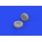 P-51B/C wheels diamond tread for ARMA HOBBY, 1/72 - Eduard Accessor...