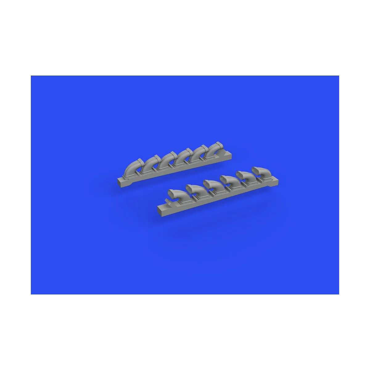 S-199 exhaust stacks PRINT, 1/72 - Eduard Accessories 672284