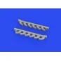 S-199 exhaust stacks PRINT, 1/72 - Eduard Accessories 672284