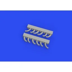 Fw 190D exhaust stacks PRINT, 1/72 - Eduard Accessories 672286 2