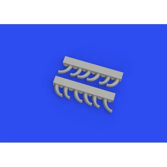 Fw 190D exhaust stacks PRINT, 1/72 - Eduard Accessories 672286