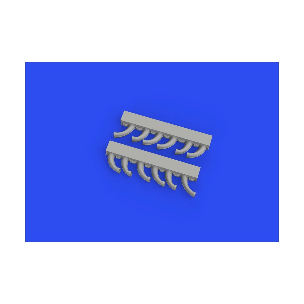 Fw 190D exhaust stacks PRINT, 1/72 - Eduard Accessories 672286