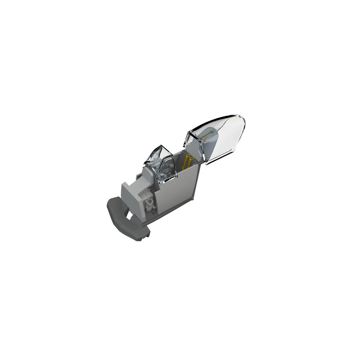 S-199 cockpit bubble canopy PRINT, 1/72 - Eduard Accessories 672289
