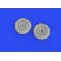 Fw 190D wheels, 1/72 - Eduard Accessories 672287