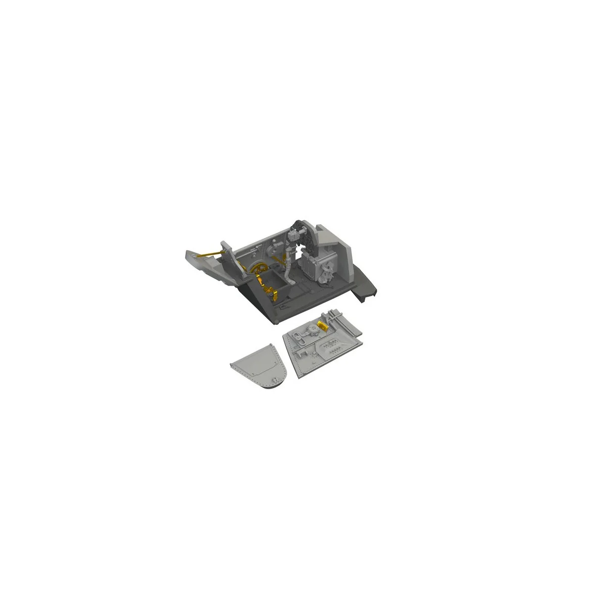 S-199 cockpit bubble canopy PRINT, 1/72 - Eduard Accessories 672289