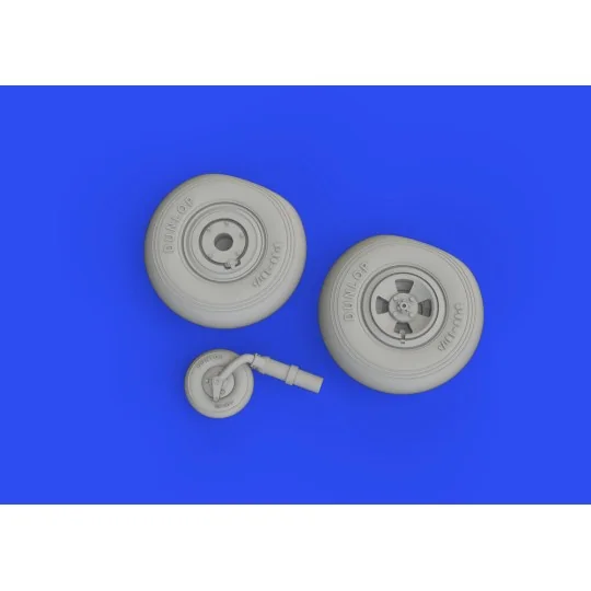Hurricane Mk.I wheels for ARMA HOBBY, 1/72 - Eduard Accessories 672302