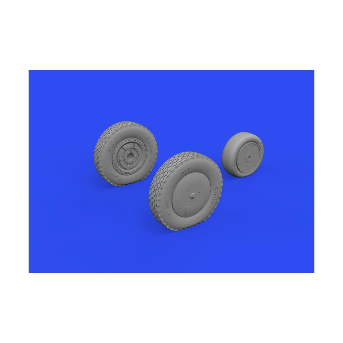 P-39Q wheels w/rims PRINT 1/72 for ARMA HOBBY, 1/72 - Eduard Access...