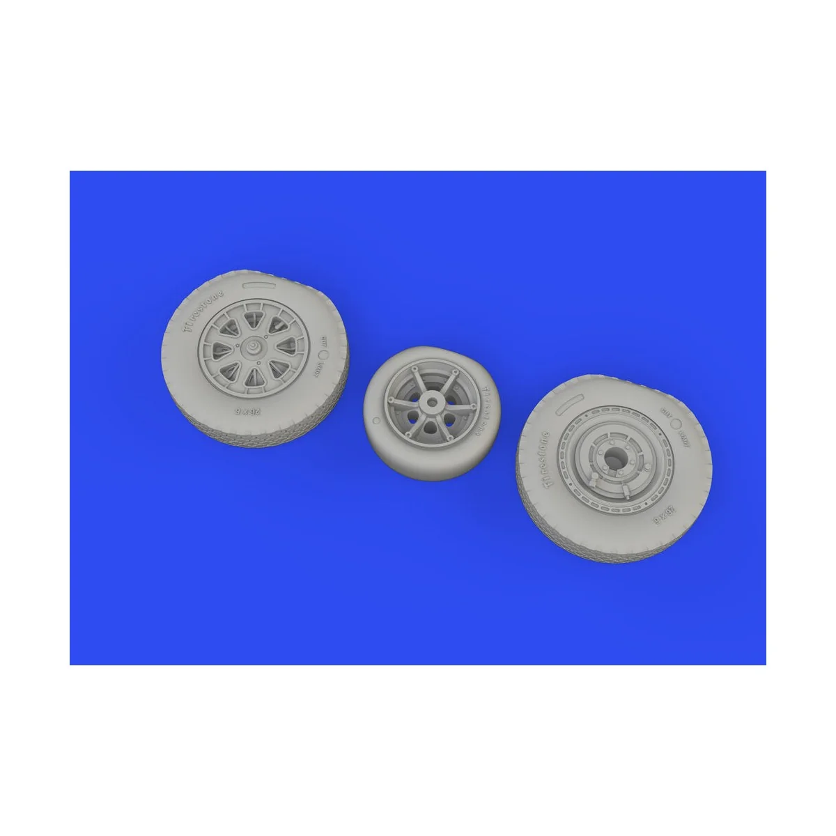 P-39Q wheels PRINT1/72 for ARMA HOBBY, 1/72 - Eduard Accessories 67...