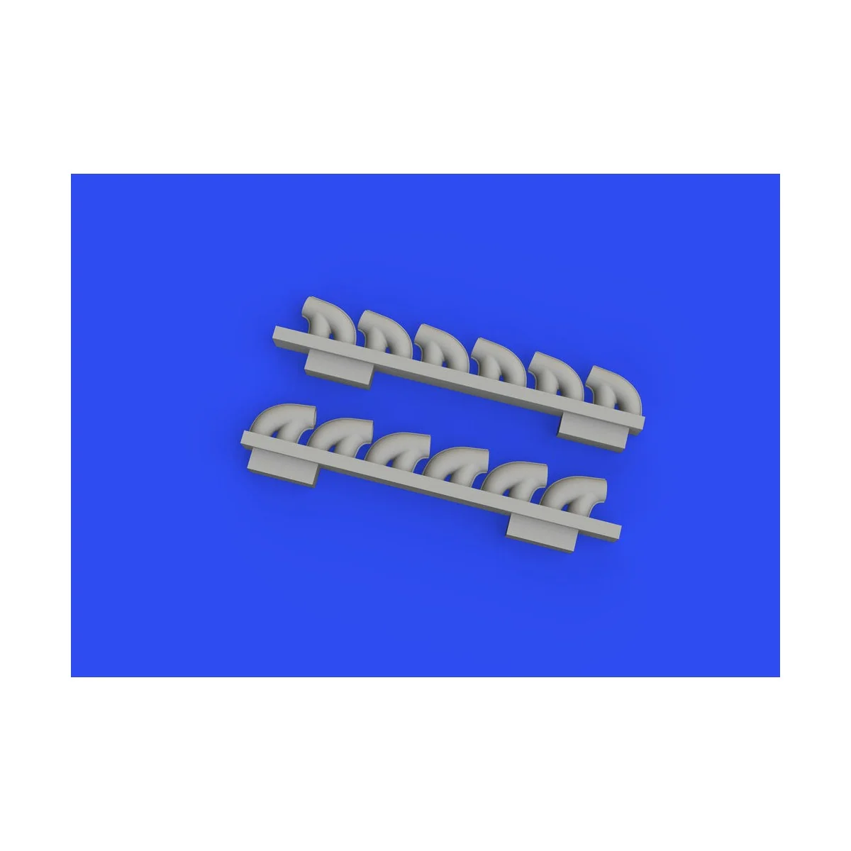 P-39Q exhaust stacks PRINT 1/72 for ARMA HOBBY, 1/72 - Eduard Acces...