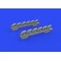 P-39Q exhaust stacks PRINT 1/72 for ARMA HOBBY, 1/72 - Eduard Acces...
