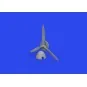 Bf 109F propeller early PRINT 1/72 EDUARD, 1/72 - Eduard Accessorie...