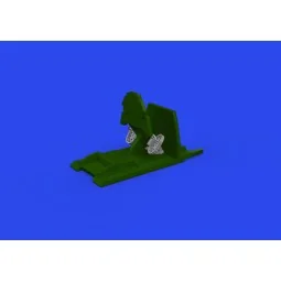 Bf 109E rudder pedals late PRINT, 1/72 - Eduard Accessories 672320