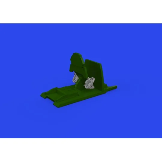 Bf 109E rudder pedals late PRINT, 1/72 - Eduard Accessories 672320