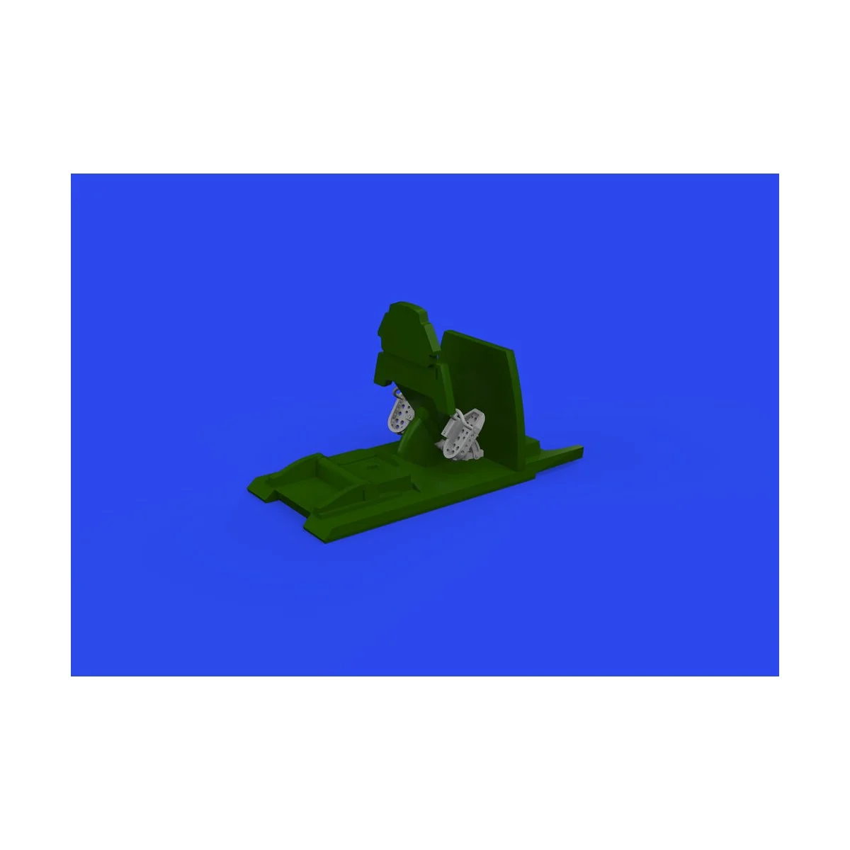 Bf 109E rudder pedals late PRINT, 1/72 - Eduard Accessories 672320