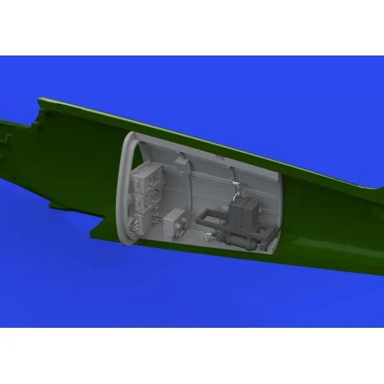 Bf 109F radio compartment PRINT 1/72 EDUARD, 1/72 - Eduard Accessor...