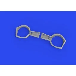 Bf 109F/G wheel bays angular PRINT 1/72 EDUARD, 1/72 - Eduard Acces...