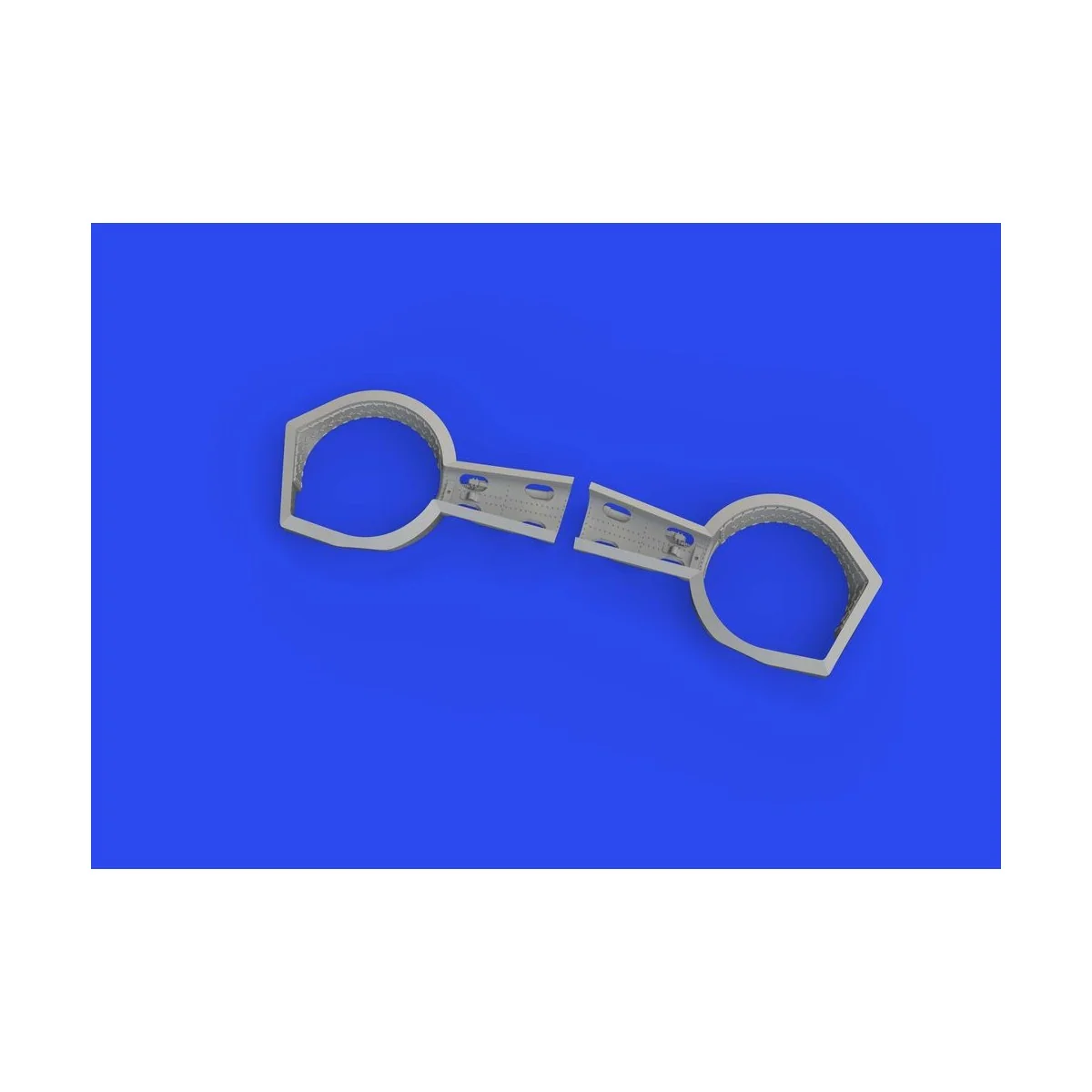 Bf 109F/G wheel bays angular PRINT 1/72 EDUARD, 1/72 - Eduard Acces...