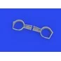 Bf 109F/G wheel bays angular PRINT 1/72 EDUARD, 1/72 - Eduard Acces...