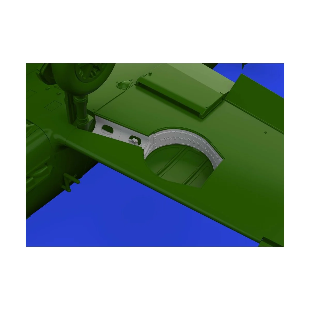 Bf 109F/G wheel bays angular PRINT 1/72 EDUARD, 1/72 - Eduard Acces...