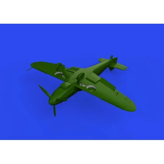 Bf 109F wheel bays rounded PRINT 1/72 EDUARD, 1/72 - Eduard Accesso...