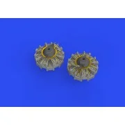 B-25J engines for EDUARD/HASEGAWA - Eduard Accessories 672275