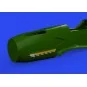Bf 109F/G exhaust stacks PRINT 1/72 EDUARD, 1/72 - Eduard Accessori...