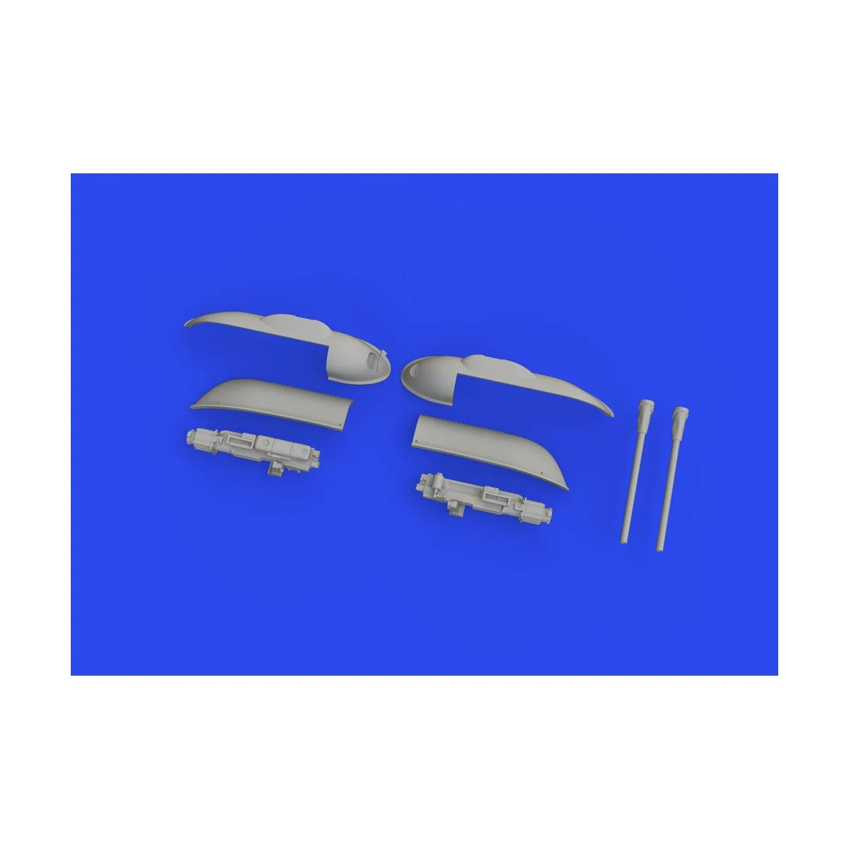 Bf 109F/G/K gun pods PRINT 1/72 EDUARD, 1/72 - Eduard Accessories 6...