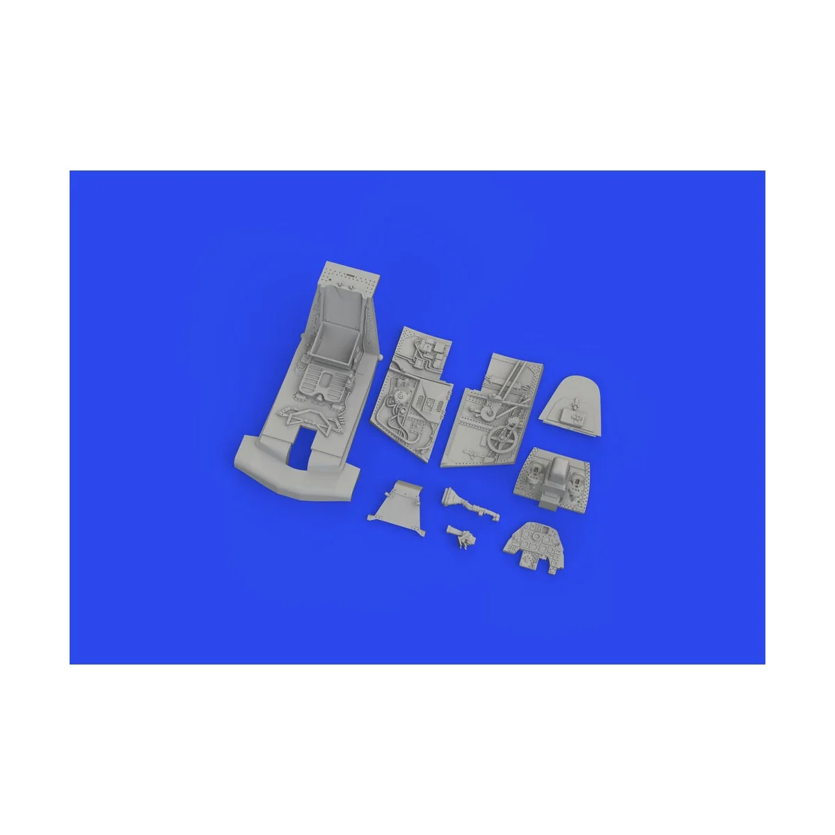 Bf 109F cockpit PRINT 1/72 EDUARD, 1/72 - Eduard Accessories 672327