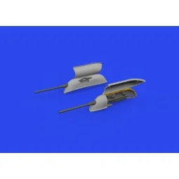 Bf 109F/G/K gun pods PRINT 1/72 EDUARD, 1/72 - Eduard Accessories 6... 2