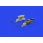 Bf 109F/G/K gun pods PRINT 1/72 EDUARD, 1/72 - Eduard Accessories 6...