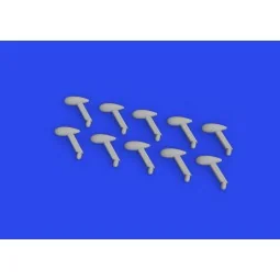 Bf 109 balance weights PRINT 1/72 EDUARD, 1/72 - Eduard Accessories...